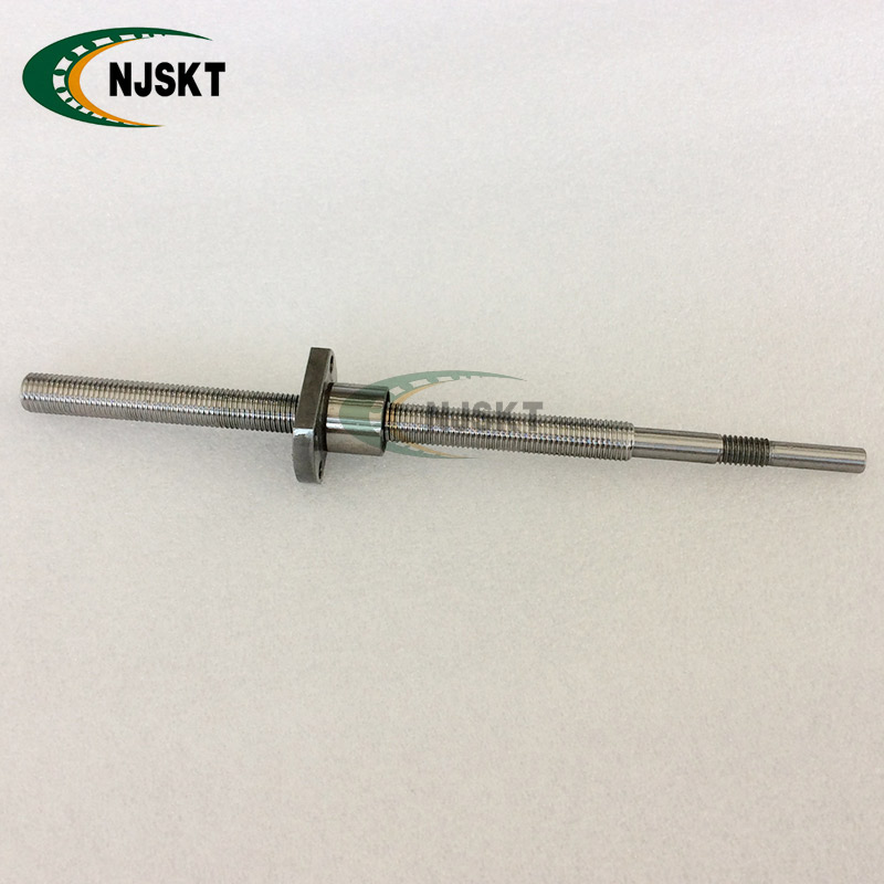 Shaft Diameter 12mm Lead 4mm HIWN 1204 Anti-backlash Ball Screw R12-4T3-FSIEW